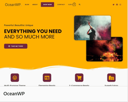 OceanWP theme