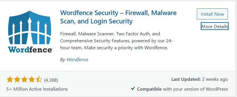 WordPress Security Plugin