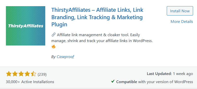 thirstyaffiliates plugin