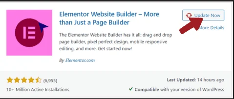 Elementor wordpress plugin